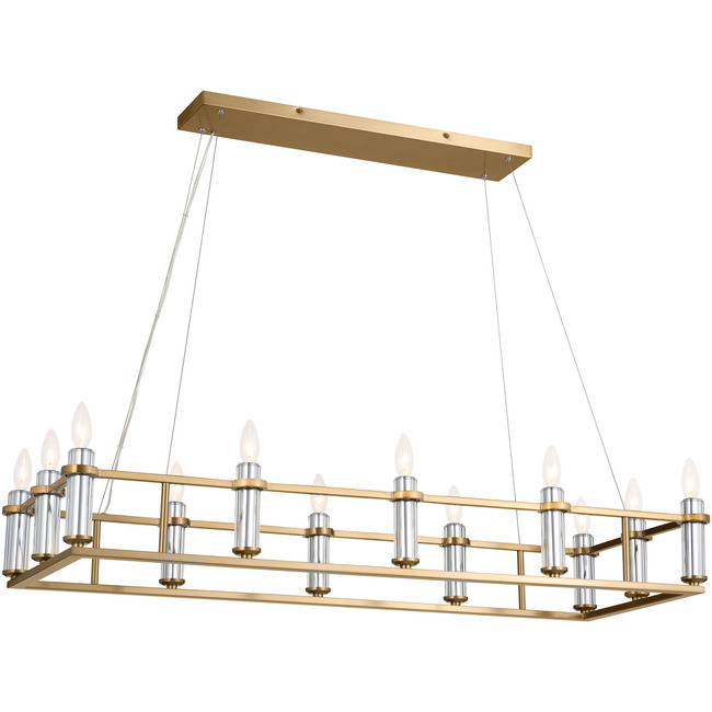 Rosalind Linear Chandelier by Kichler