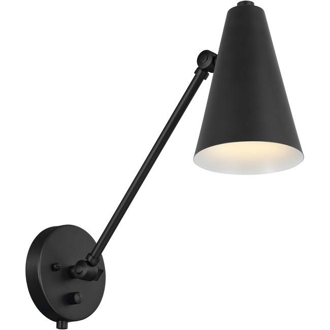 Sylvia Swing Arm Wall Sconce by Kichler