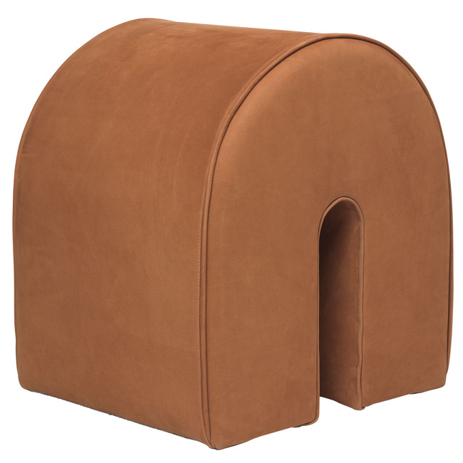 Curved Pouf by Kristina Dam
