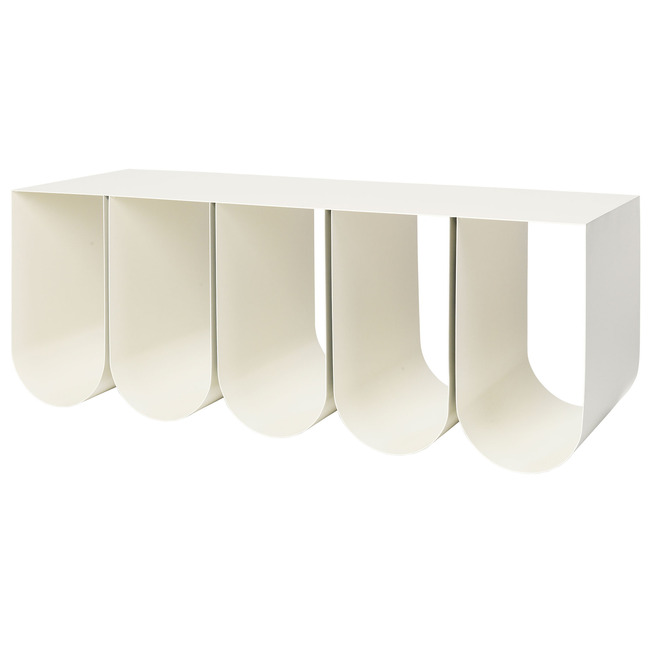 Curved Bench by Kristina Dam