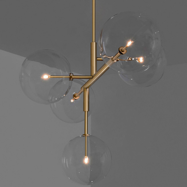 Axis Linear Chandelier by Schwung Home