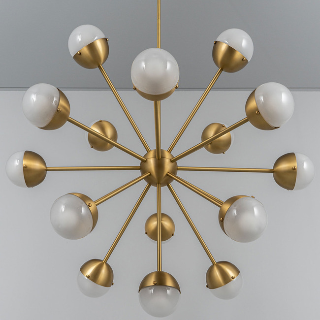 Molecule Spark Sputnik Chandelier by Schwung Home