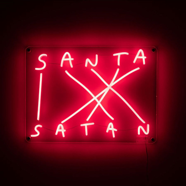 Santa Satan Plug-in Wall Sconce by Seletti