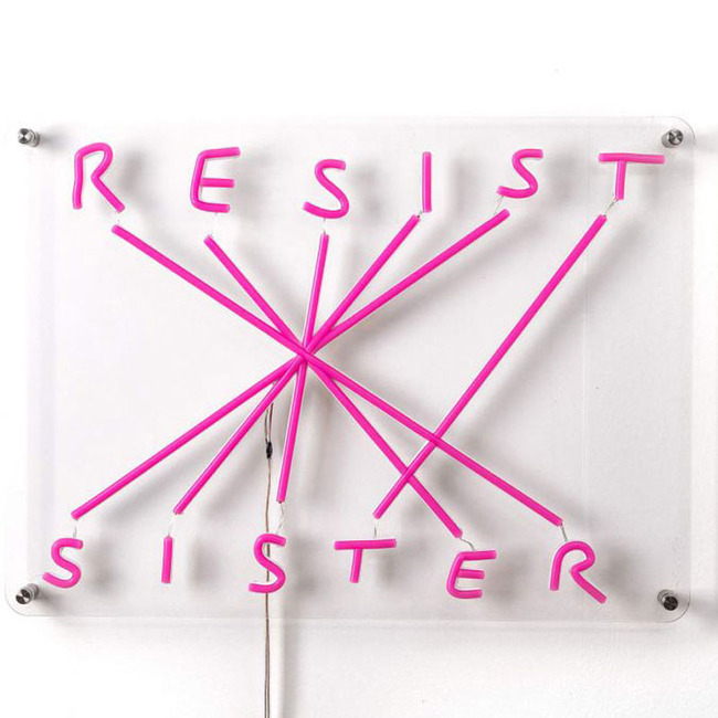 Resist-Sister Plug-in Wall Sconce by Seletti