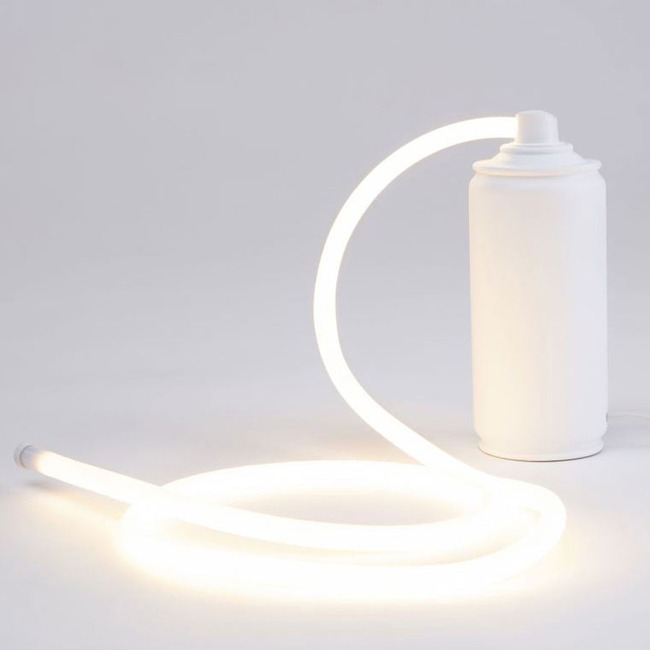 Spray Glow Portable Table Lamp by Seletti