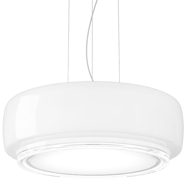 Bot Wide LED Pendant by Vistosi