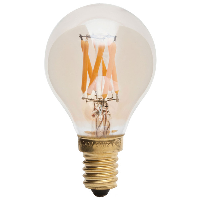 Pluto Filament G16.5 E12 Base 3W 120V 2200K 95CRI 4-Pack by Tala
