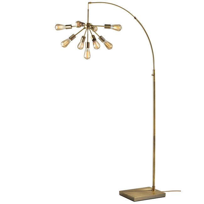 Sputnik Arc Floor Lamp by Adesso Corp.