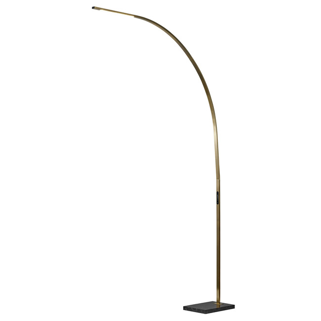 Sonic Arc Floor Lamp with Smart Switch by Adesso Corp.