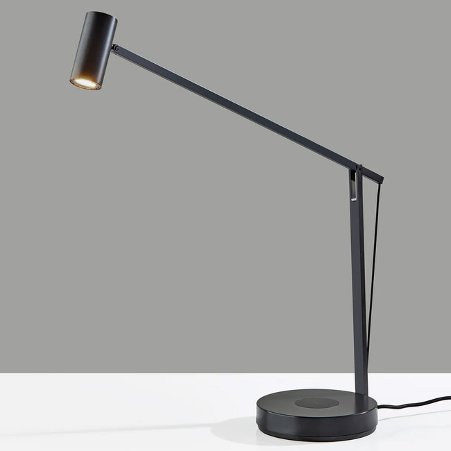 Turrell Desk Lamp with Wireless Charging by Adesso Corp.