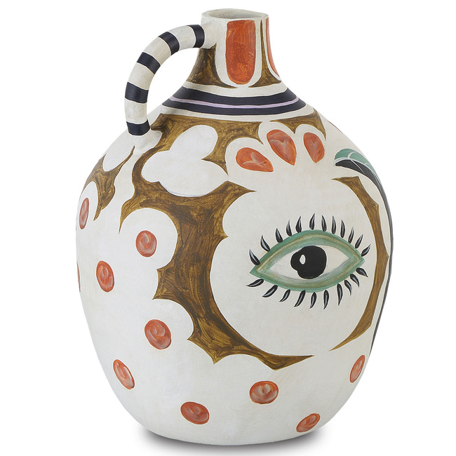 Hamsa Demijohn Vase by Currey and Company