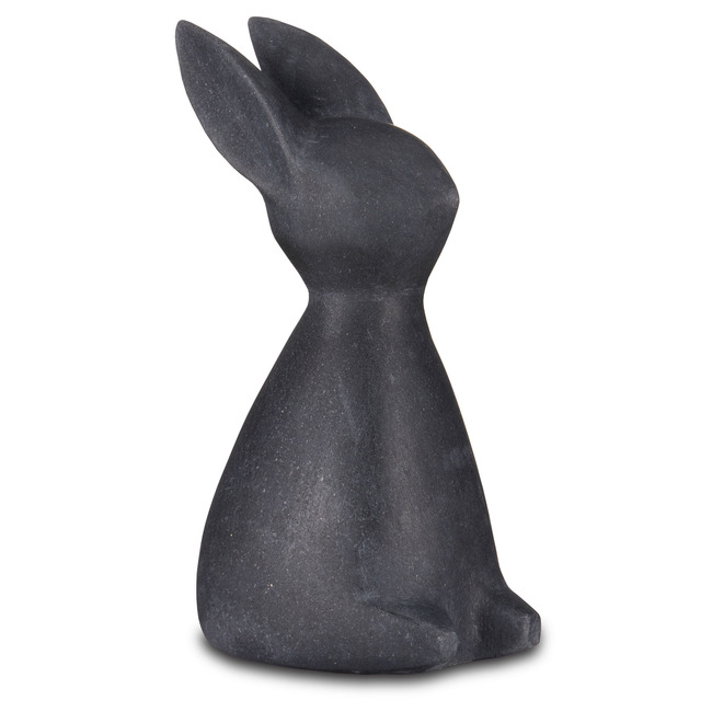 Marble Rabbit Sculpture by Currey and Company