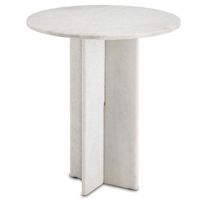Harmon Marble Table by Currey and Company