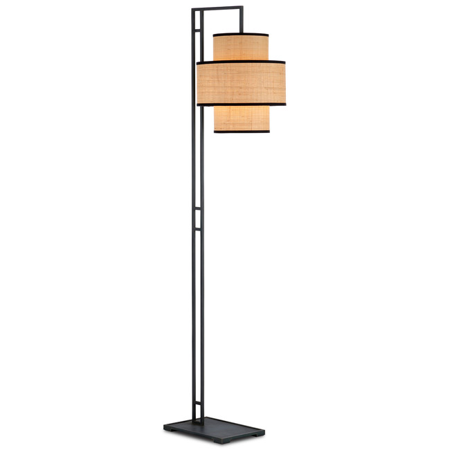 Marabout Floor Lamp by Currey and Company