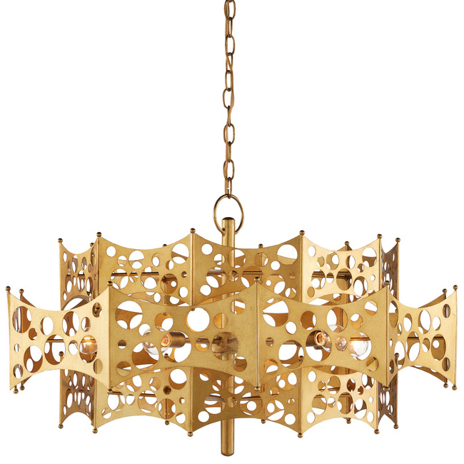 Emmental Chandelier by Currey and Company