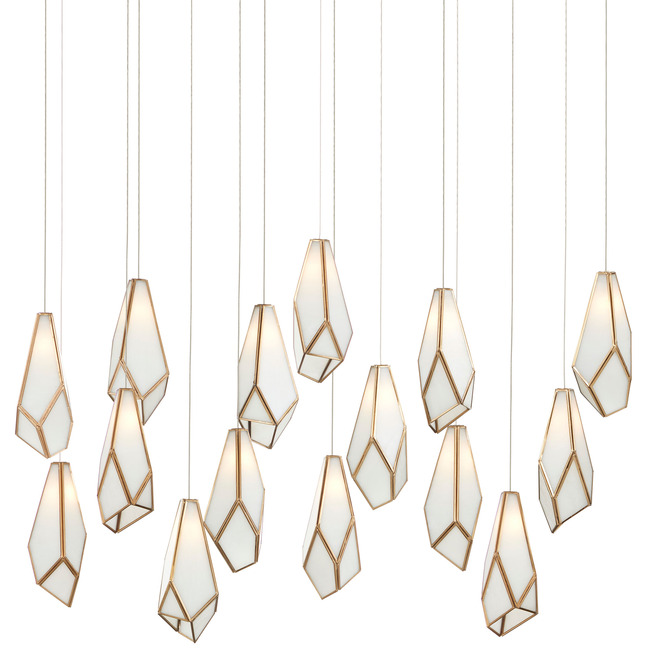 Glace Linear Multi Light Pendant by Currey and Company