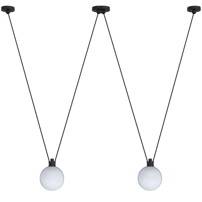 Les Acrobates De Gras N324 Pendant - Glass Ball by DCW Editions