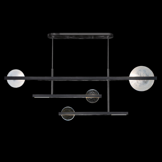 Selene Linear Chandelier by Fine Art Handcrafted Lighting