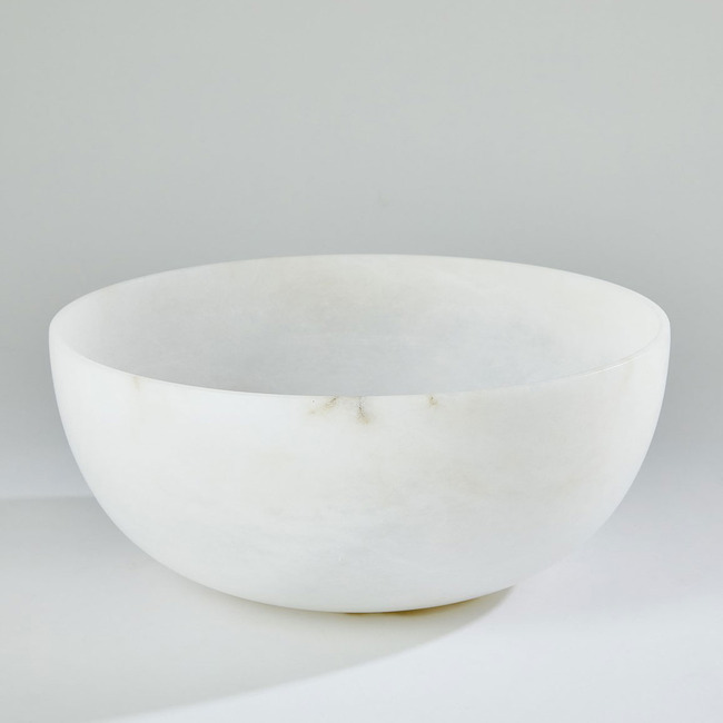 Giant Alabaster Bowl by Global Views