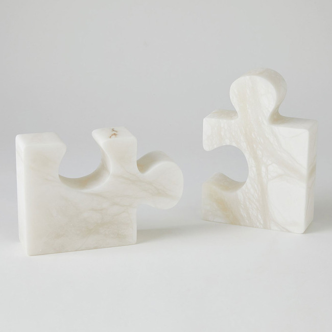 Jigsaw Bookends by Global Views