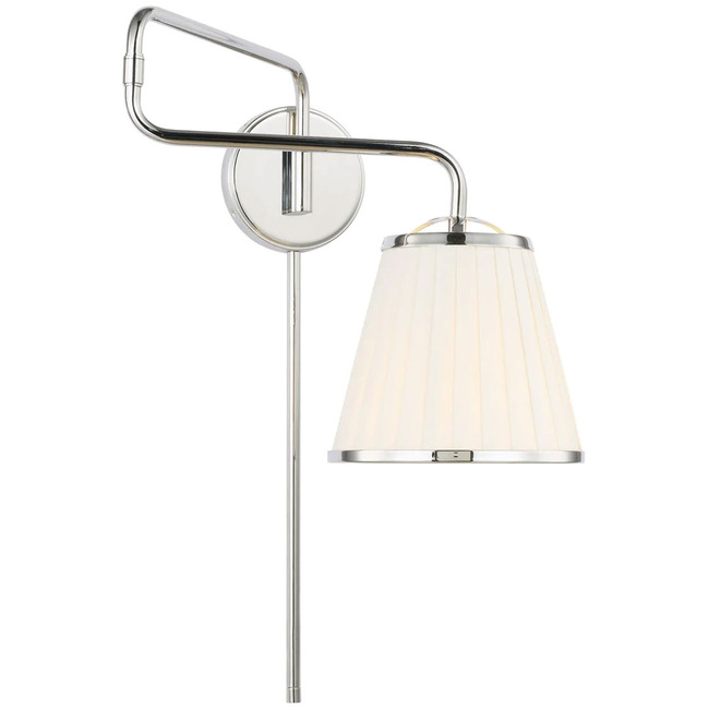 Esther Swing Arm Plug-in Wall Sconce by Visual Comfort Studio