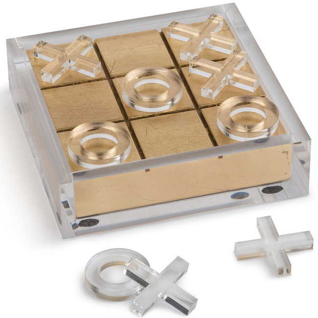 Acrylic Tic Tac Toe Set by Regina Andrew