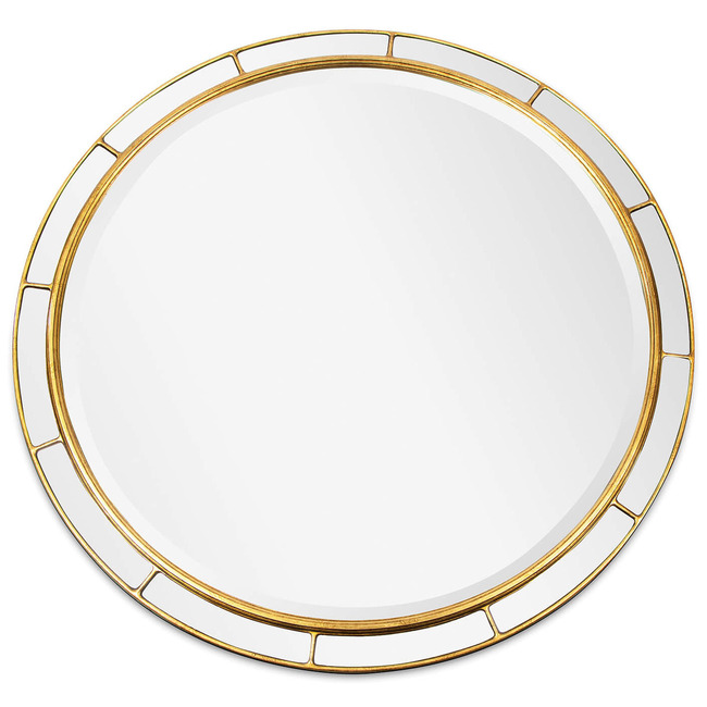 Plaza Round Mirror by Regina Andrew