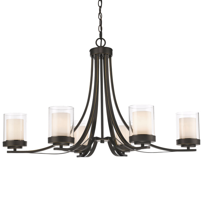 Willow Oval Chandelier by Z-Lite