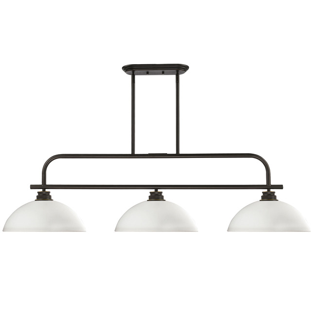 Annora Linear Multi-Light Pendant with Dome Glass Shades by Z-Lite