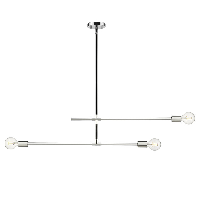 Modernist Linear Chandelier by Z-Lite