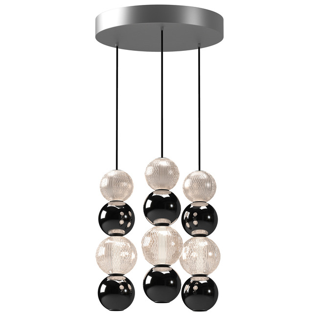 Onyx Multi Light Pendant by Alora