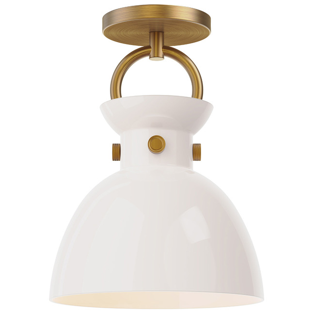 Waldo Semi Flush Ceiling Light by Alora