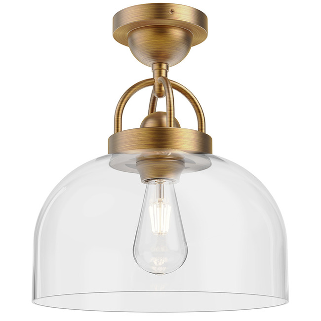 Lancaster Semi Flush Ceiling Light by Alora