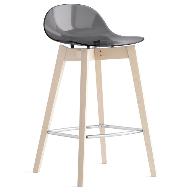 Academy Transparent Stool by Connubia