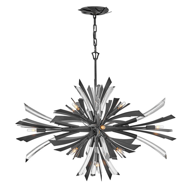 Vida Oval Chandelier by Fredrick Ramond