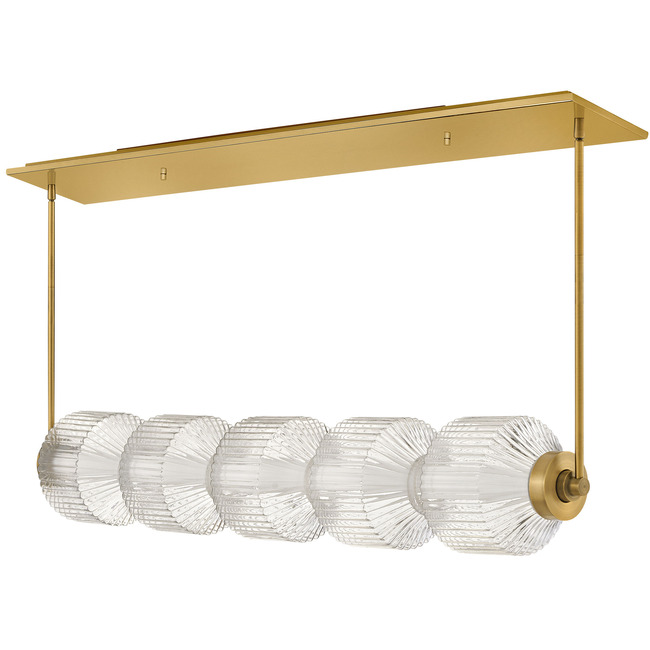 Reign Linear Chandelier by Fredrick Ramond