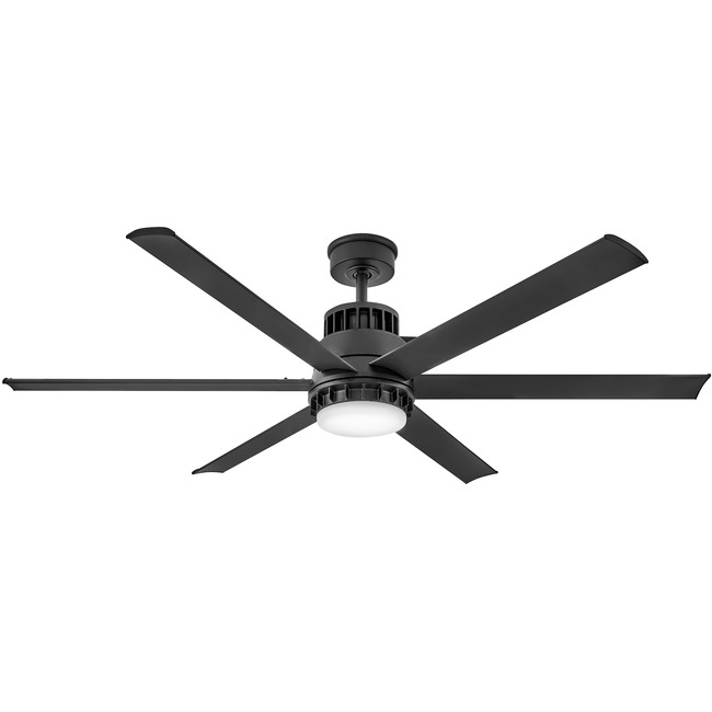 Draftsman Outdoor Smart Ceiling Fan with Light by Hinkley Lighting