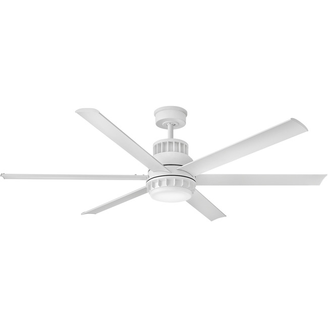Draftsman Outdoor Smart Ceiling Fan with Light by Hinkley Lighting