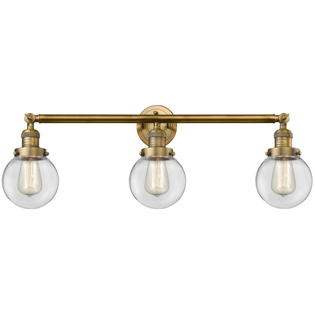 Beacon Clear Bathroom Vanity Light by Innovations Lighting