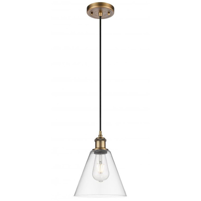 Berkshire Cone Cord Hung Pendant by Innovations Lighting