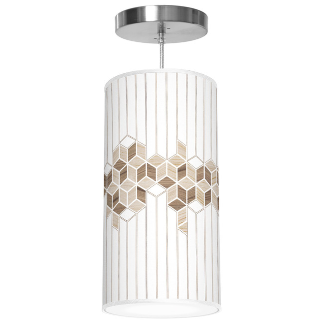 Cube Column Pendant by Jef Designs