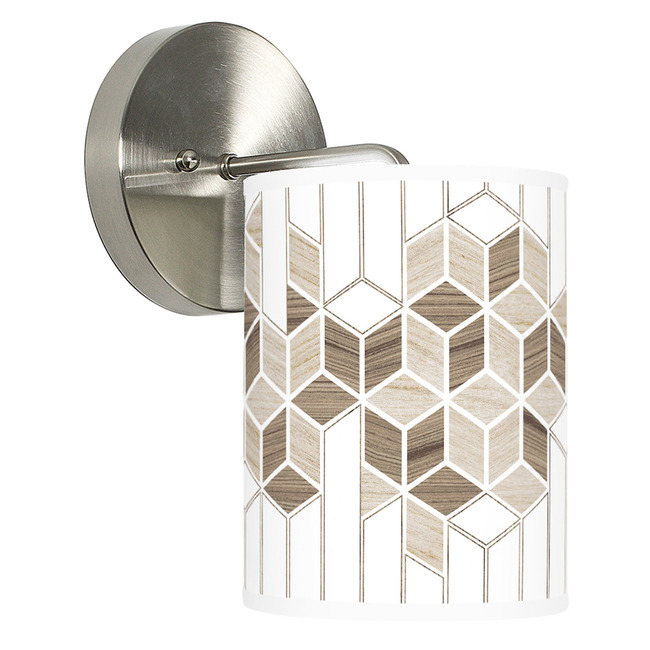 Cube Hanging Wall Sconce by Jef Designs