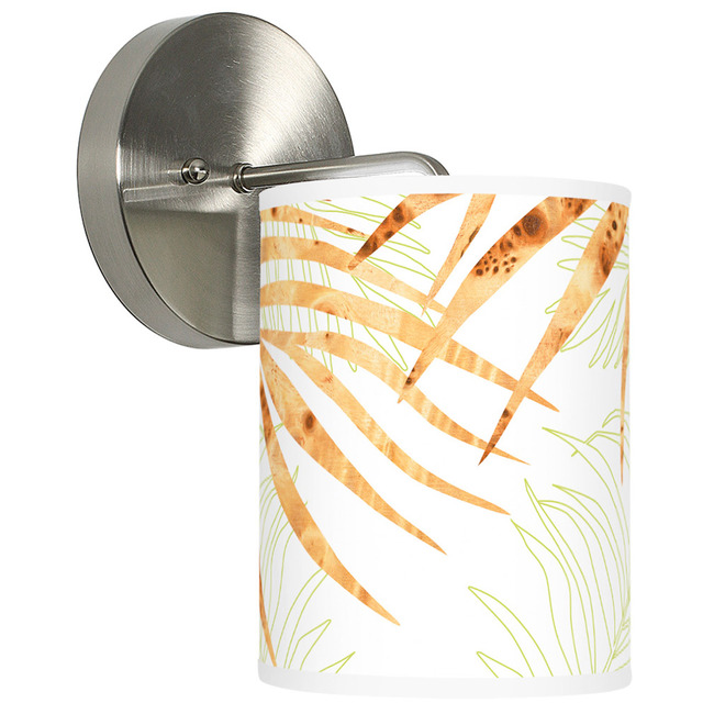 Palm Hanging Wall Sconce by Jef Designs