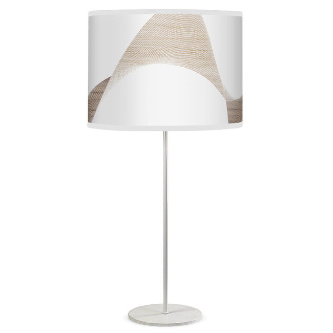 Wave Tyler Table Lamp by Jef Designs