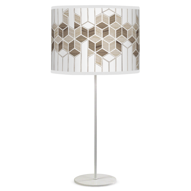 Cube Tyler Table Lamp by Jef Designs