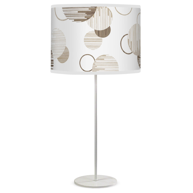 Circle Tyler Table Lamp by Jef Designs