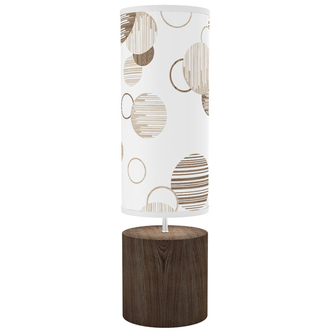 Circle Column Table Lamp by Jef Designs