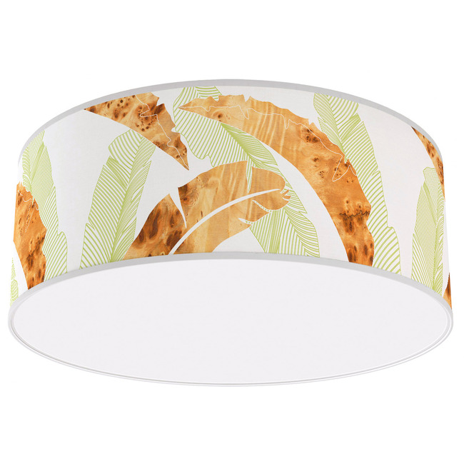 Banana Drum Ceiling Light by Jef Designs