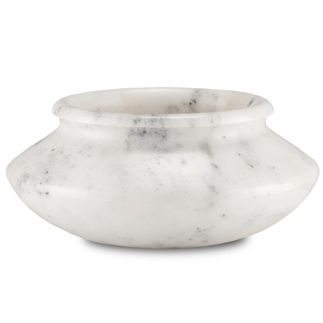 Punto Marble Bowl by Currey and Company