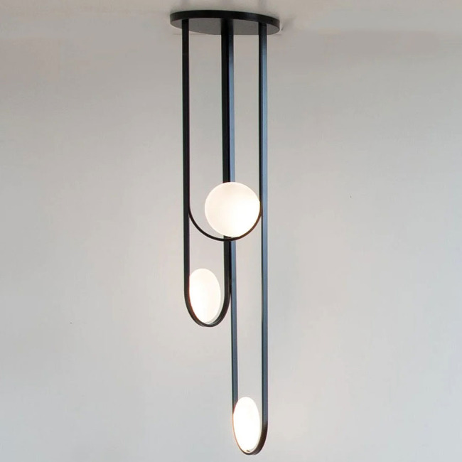 Ellipse Chandelier by hollis+morris